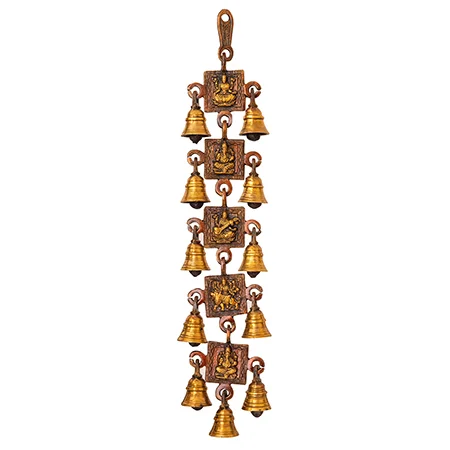 Lord Ganesha Wall Hanging Bells Product Photoshoot